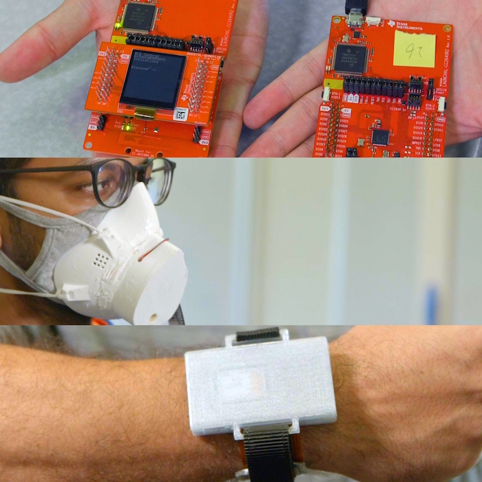 three prototypes of wearable tech to slow COVID's spread