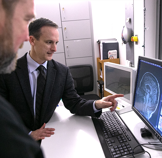 David Vaillancourt, Ph.D., is a principal investigator for a study of a new AI tool that could greatly aid in differentiating between types of Parkinsonisms