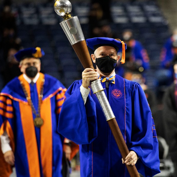 UF Chief Marshal looks to first in-person commencements after a year