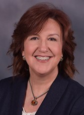 This is a bio photo of Mary Parker, vice president for enrollment management.