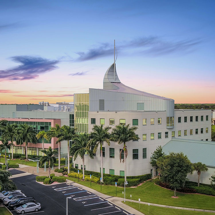 An image of the Florida Scripps Research campus