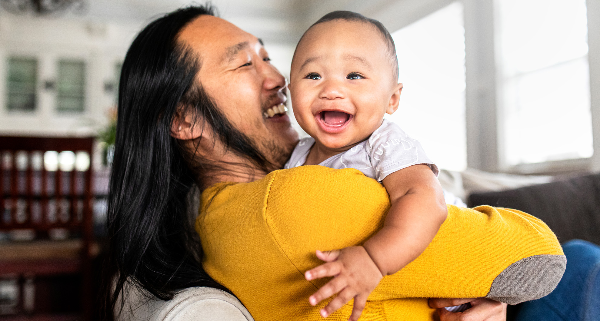<p>Advertisements directed toward dads now portray fathers as actively involved in parenting. Credit: Shutterstock</p>