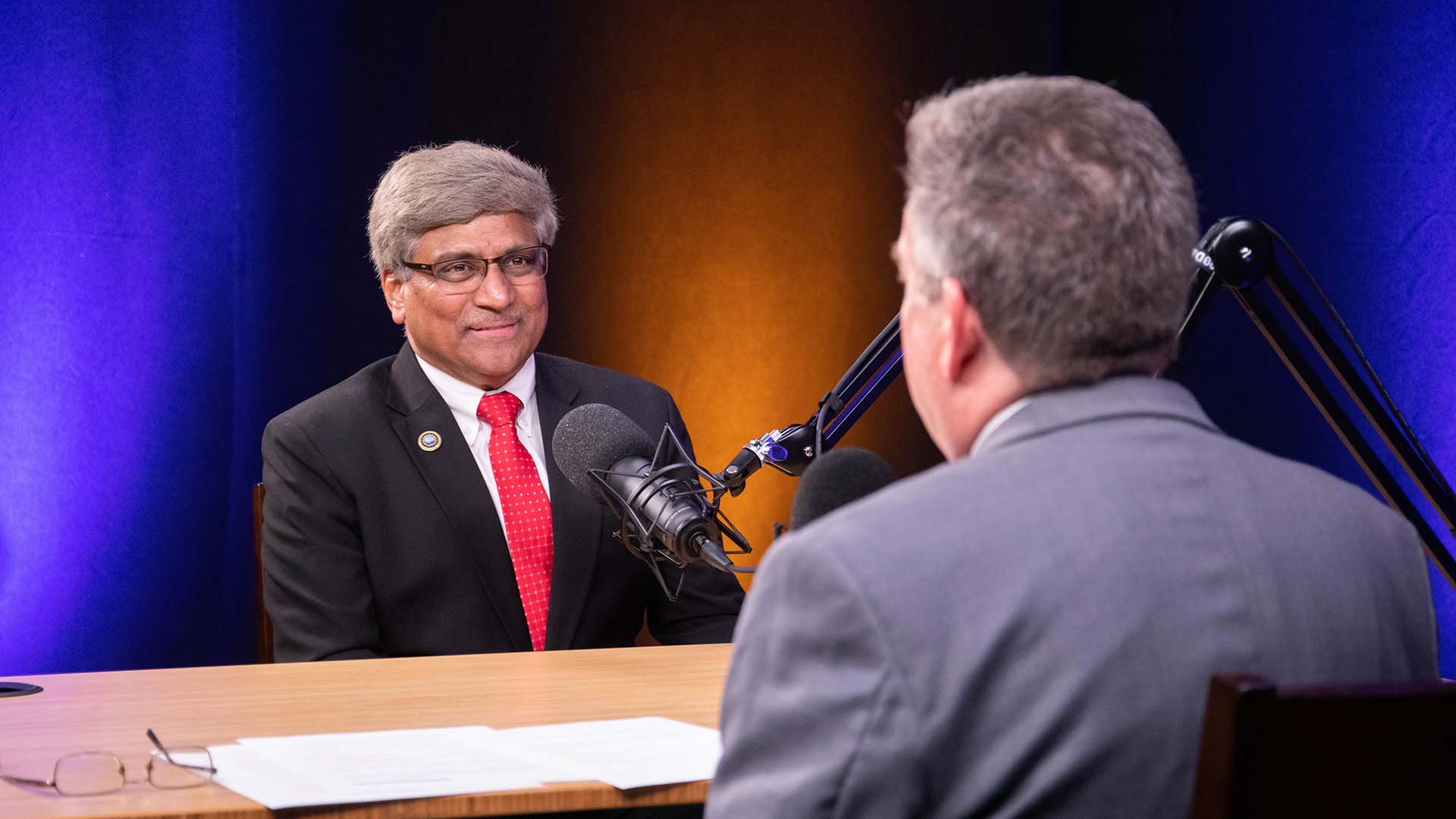 <p>The Honorable Sethuraman Panchanathan, director of the National Science Foundation, visited the University of Florida on Friday, May 27, 2022. Photo credit: University of Florida/Bri Lehan</p>