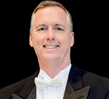 <p>Jay Watkins is the associate director of bands at the University of Florida. Photo credit: Gator Marching Band</p>