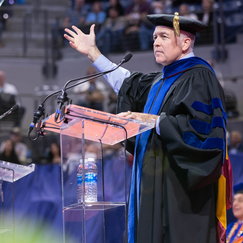 Brian Ray's speech for the Fall 2022 doctoral commencement