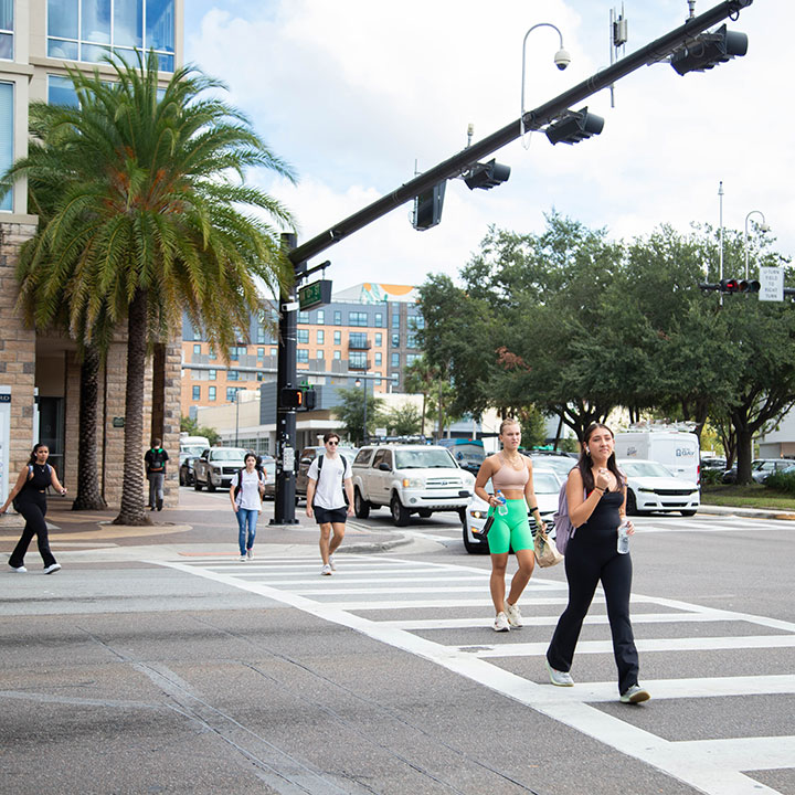 University Avenue roadway improvements address pedestrian safety