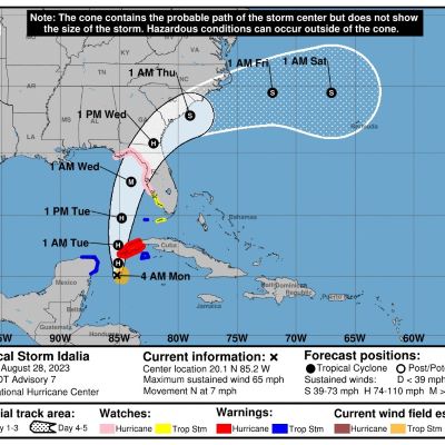 UF experts available to discuss approaching tropical storm