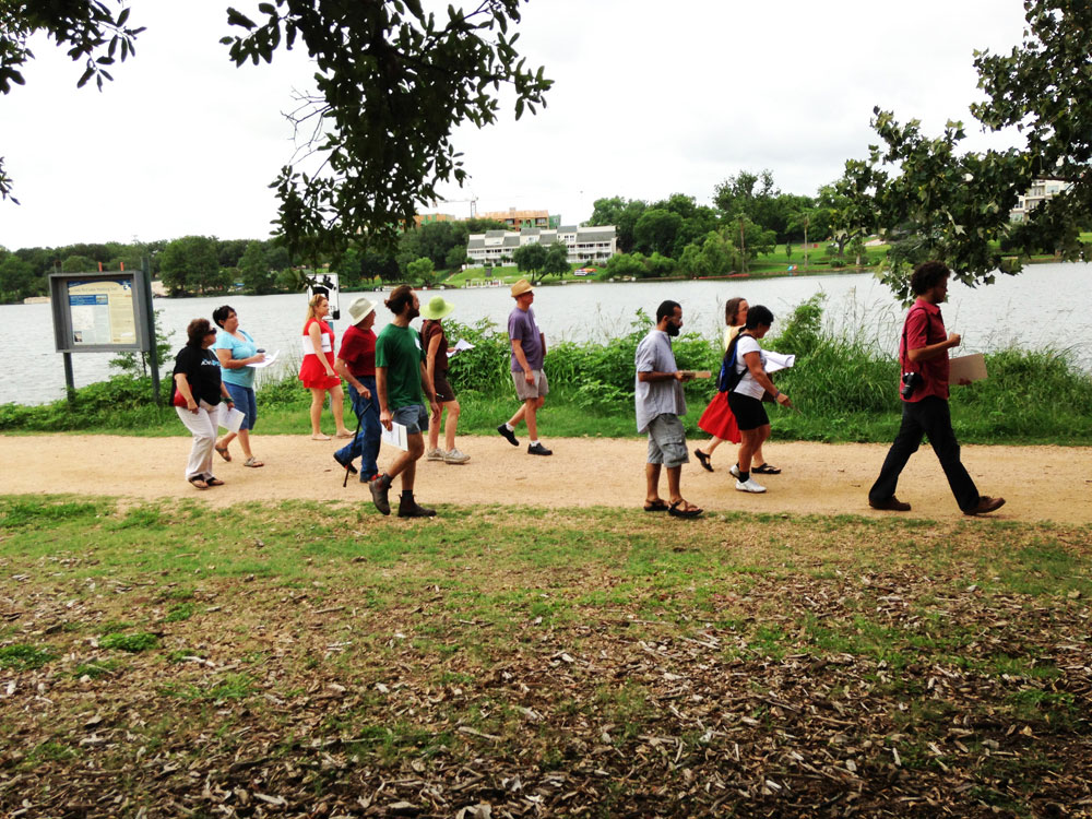 Group walking