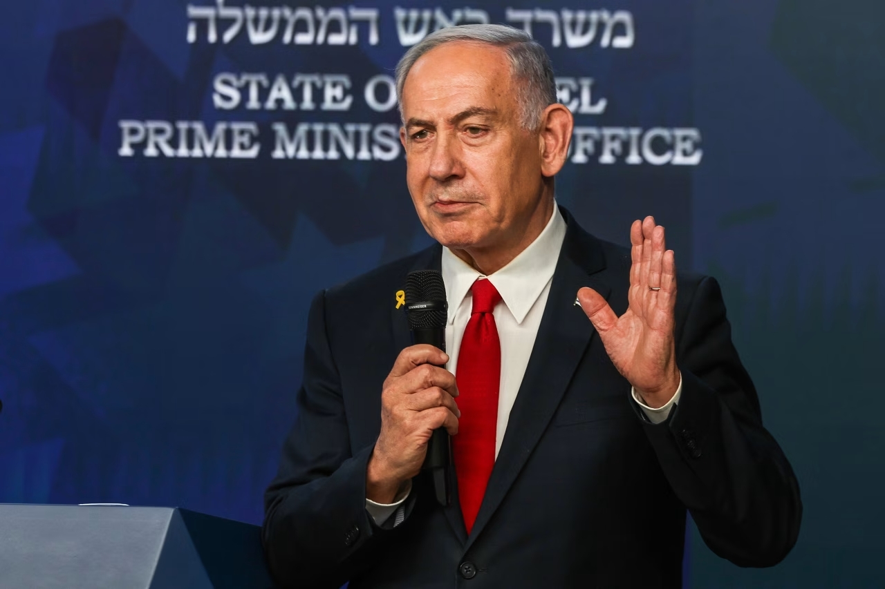 Israeli Prime Minister Benjamin Netanyahu in Jerusalem, May 21. PHOTO: RONEN ZVULUN/ASSOCIATED PRESS