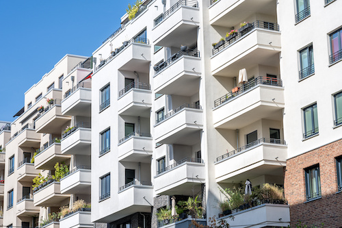 A stock image of rental housing.