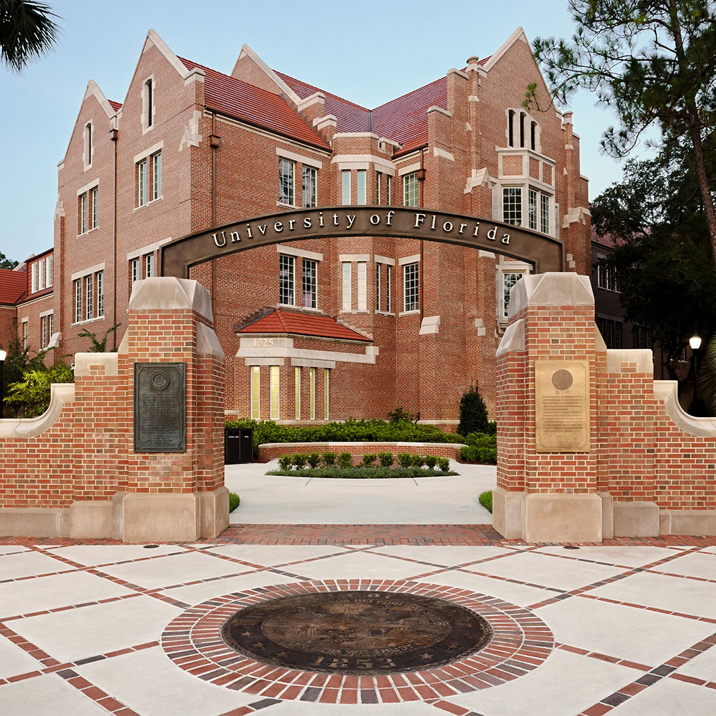 UF 13th street entrance 